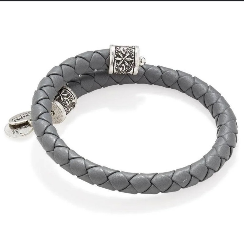 Braided Leather Wrap Bracelet